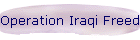 Operation Iraqi Freedom